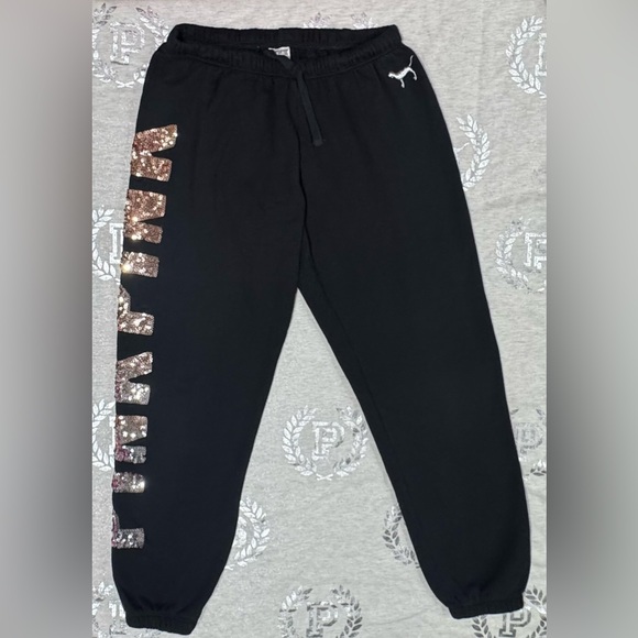 VS PINK VINTAGE OMBRE BLING SET NWOT